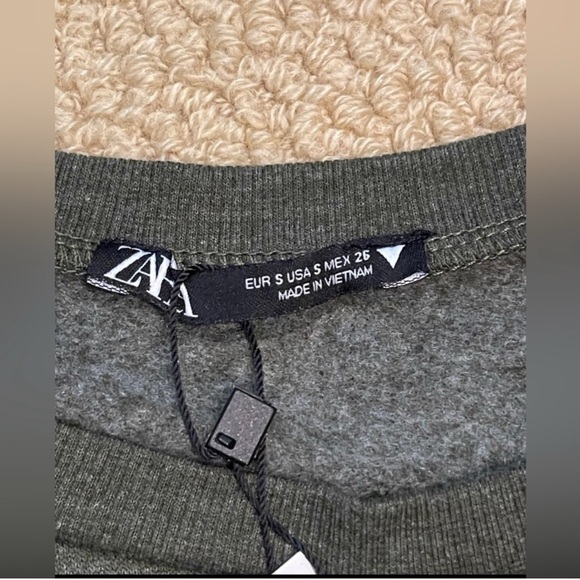 Zara long sleeve Green Jogger Sweatsuit Size S - Picture 7 of 8